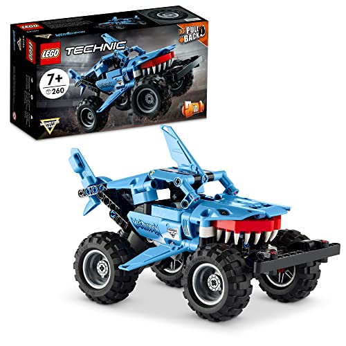 LEGO Technic Monster Jam Megalodon 42134 Model Building Kit; A 2-in-1 Build for Kids Who Love Monster Truck Toys; Kids Will Love Racing This Cool Shark Vehicle; fOnly $16.99
