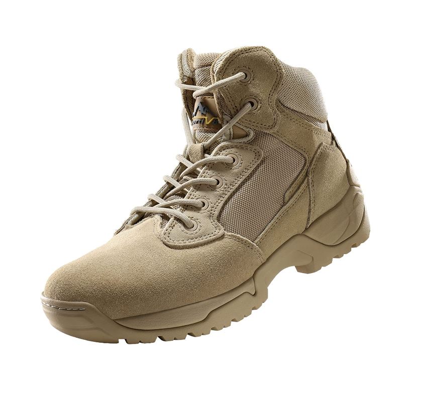 NORTIV 8 男式军事战术靴, 适用于远足、登山、旅行、摩托车骑行等，价格低至$44.79免运费