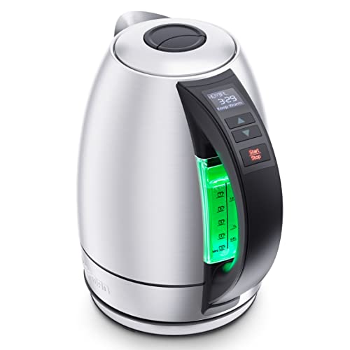 Chefman Temperature Control Electric Kettle, Rapid-Boil Faster And More Powerfully Than Ever With One-Touch Presets, List Price is $49.99, Now Only $39.99