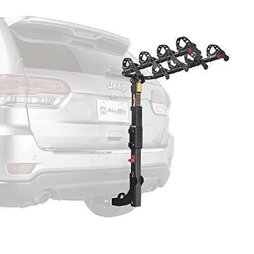Allen Sports Premier Hitch Mounted 4-Bike Carrier, Model S545, Black, List Price is $269.99, Now Only $96, You Save $173.99 (64%)
