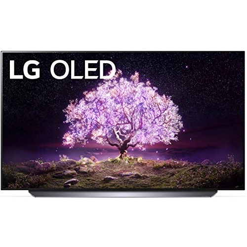 LG OLED C1 Series 48” Alexa Built-in 4k Smart TV (3840 x 2160), 120Hz Refresh Rate, AI-Powered 4K, Dolby Cinema, WiSA Ready, Gaming Mode (OLED48C1PUB, 2021), Only $796.99