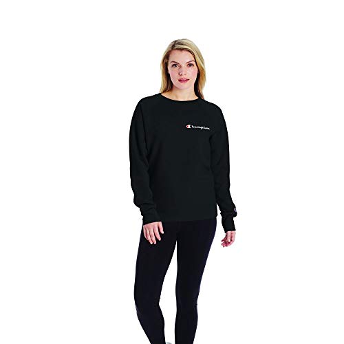 Champion Women's Powerblend Crew, Left Chest Script, List Price is $40, Now Only $11.99
