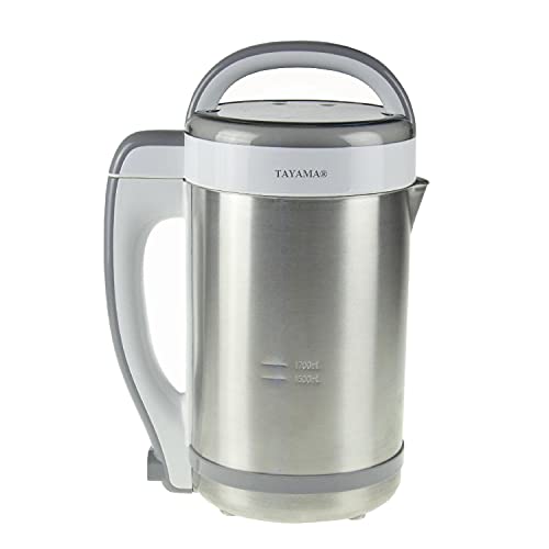 Tayama DJ-15SS Soymilk Maker 1.3L, 1.3 liter, Stainless steel, List Price is $80.99, Now Only $59.74, You Save $21.25 (26%)