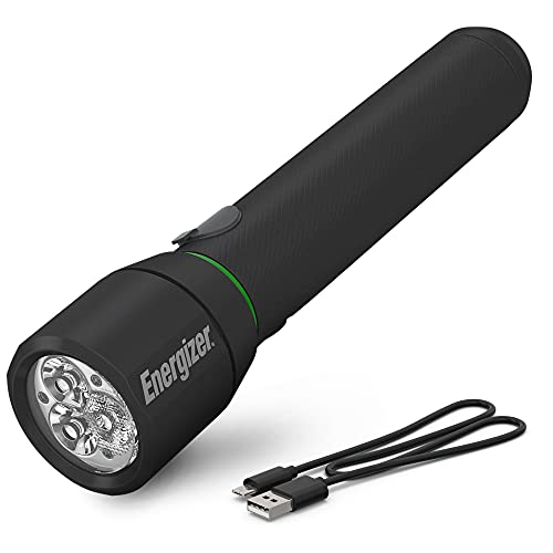 Energizer Vision HD Rechargeable LED Flashlight with Digital Focus, Water Resistant Emergency Flashlight for Camping Gear and Indoor-Use,  Only $14.98