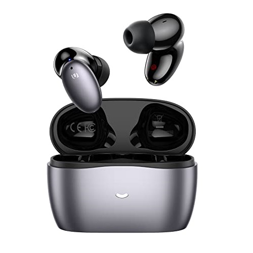 UGREEN HiTune X6 Hybrid Active Noise Cancelling Wireless Earbuds-Bluetooth Earphones with 6 Mics Clear Calls, 10mm DLC Drivers, Deep Bass, Low Latency, 26 Hrs Playtime, Only $29.99
