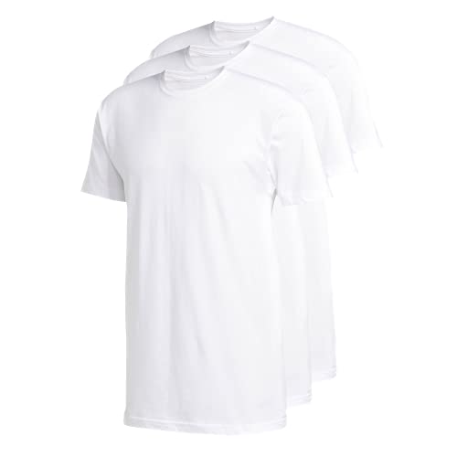 adidas Men's Athletic Comfort Crew Neck Undershirt (3-Pack), List Price is $30, Now Only $15.93, You Save $14.07 (47%)
