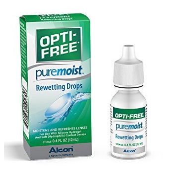 Opti-Free Puremoist Rewetting Drops, 12-mL, List Price is $7.98, Now Only $4.79