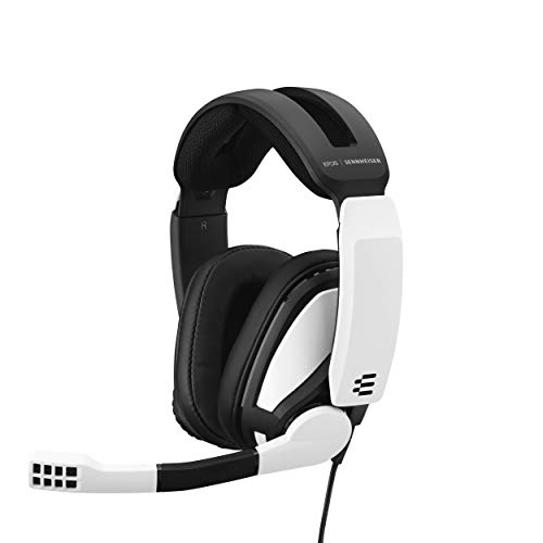 EPOS I Sennheiser GSP 301 Gaming Headset with Noise-Cancelling Mic, Flip-to-Mute, Comfortable Memory Foam Ear Pads, PC, Mac, Xbox One, PS4, PS5, Nintendo Switch, Smartphone compatible, Only $46