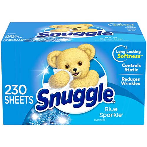 Snuggle Fabric Softener Dryer Sheets, Blue Sparkle, 230 Count, List Price is $15.38, Now Only $6.52