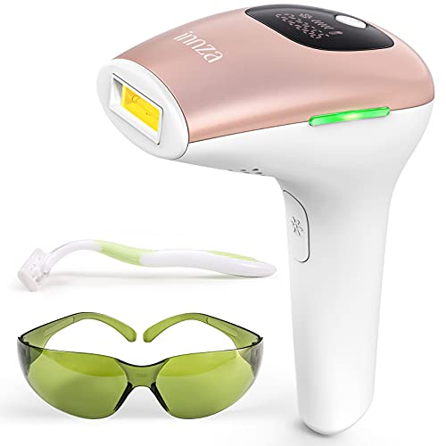 IPL Painless Hair Removal for Facial and Whole Body, 999,000 Flashes Auto Manual Modes 5 Energy Level, discounted price only $59.99