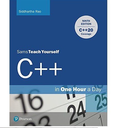 《Sams Teach Yourself C++ in One Hour a Day，一日一小时自学C++编程》第九版，原价$49.99，现仅售$37.50，免运费！