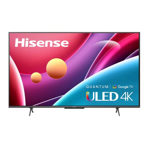 Hisense ULED 4K Premium 65U6H Quantum Dot QLED Series 65-Inch Smart Google TV, Dolby Vision Atmos, Voice Remote, Compatible with Alexa (2022 Model), Now Only $549.99