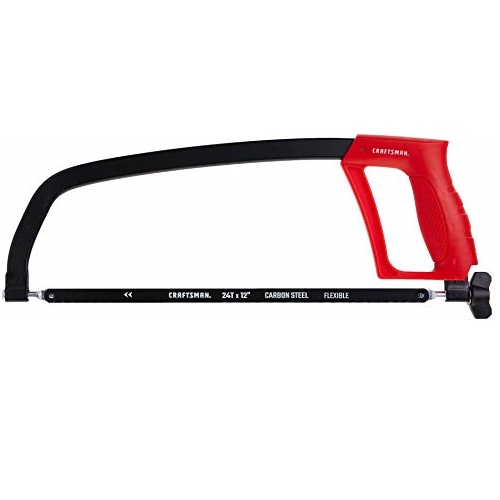 CRAFTSMAN Hand Saw, 12-Inch Hacksaw (CMHT20138), Now Only $10.21