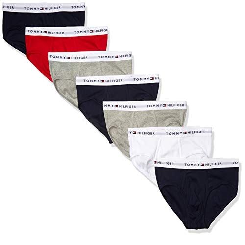 Tommy Hilfiger Men's Underwear Cotton Classics Megapack Brief-Amazon Exclusive, Now Only $34.30