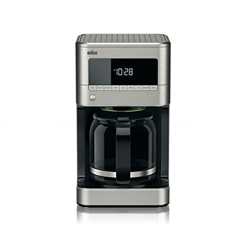 史低价！Braun KF7170SI 12杯量 不锈钢 咖啡机，原价$155.95，现仅售$69.96，免运费！