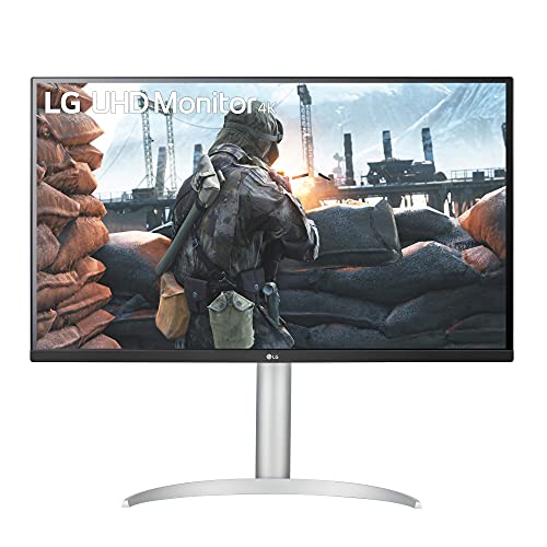 LG 32UP83A-W 31.5 Inch Class UHD (3840 x 2160) IPS Monitor with AMD FreeSync, DCI-P3 95% Color Gamut with HDR 10 Compatibility and USB Type-C, Tilt/Height/Pivot Stand – 2021,  Only $379.99