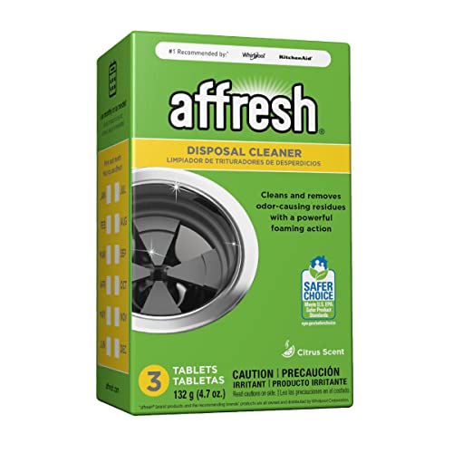 Affresh Garbage Disposal Cleaner, Removes Odor-Causing Residues, 3 Tablets, Now Only $2.99