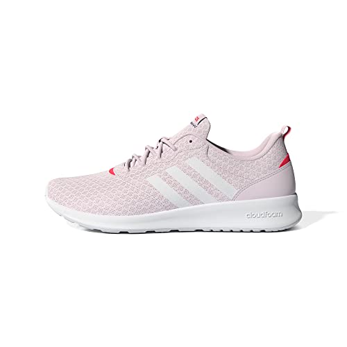 adidas Women's QT Racer 2.0 Running Shoe, Grey/White/Grey, 6.5, List Price is $65, Now Only $40.17