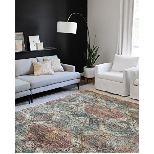 史低价！Loloi II 地毯，6  x 9 英尺，原价$359.00，现仅售$48.64，免运费！