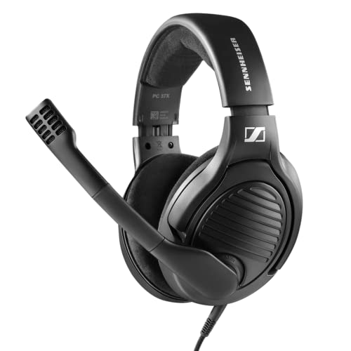 Massdrop x Sennheiser PC37X Gaming Headset — Noise-Cancelling Microphone with Over-Ear Open-Back Design, 10 ft Detachable Cable, and Velour Earpads,Black, List Price is $130, Now Only $99