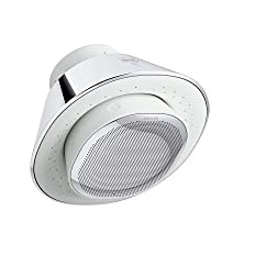 KOHLER 28238-NKE-CP Moxie Bluetooth Showerhead, Waterproof Shower Speaker, 2.5 GPM, Polished Chrome, List Price is $199, Now Only $81.4, You Save $117.60 (59%)