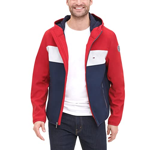 Tommy Hilfiger Men's Hooded Performance Soft Shell Jacket , only $43.81 ，free shipping