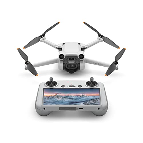 DJI Mini 3 Pro (DJI RC) – Lightweight and Foldable Camera Drone with 4K/60fps Video, 48MP Photo, 34-min Flight Time, Tri-Directional Obstacle Sensing,  Only $909.99
