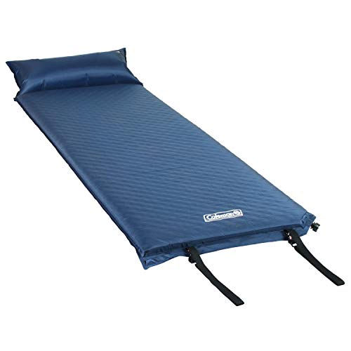 Coleman Self-Inflating Camping Pad with Pillow , Blue, List Price is $59.99, Now Only $29.97, You Save $30.02 (50%)