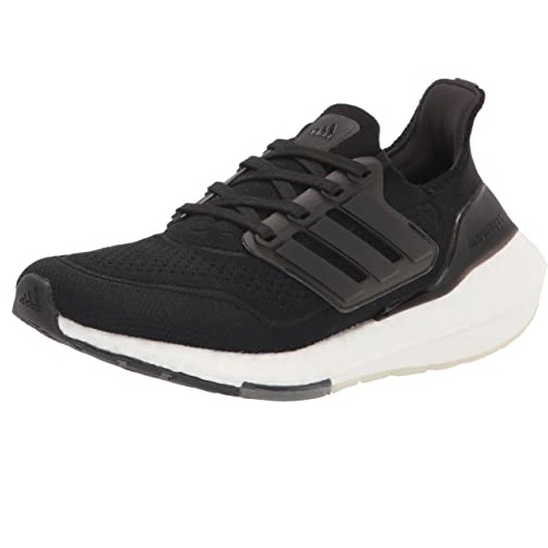 adidas Women's Ultraboost 21 Running Shoe, Black/Black/Grey, 8, List Price is $180, Now Only $64.80