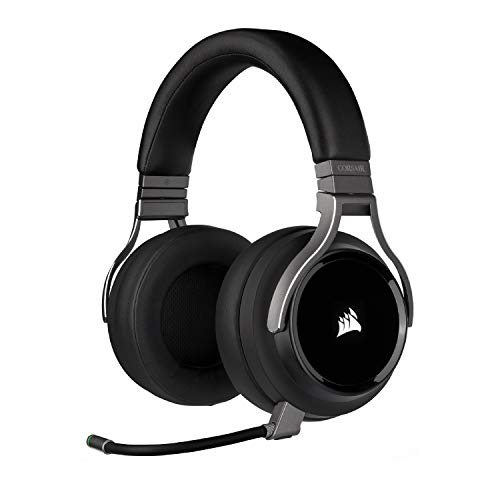 Corsair Virtuoso RGB Wireless Gaming Headset - High-Fidelity 7.1 Surround Sound w/Broadcast Quality Microphone - Memory Foam Earcups - 20 Hour Battery Life - Works with PC, PS4 Only $149.99