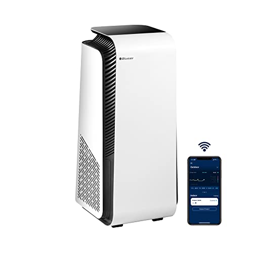 BLUEAIR Air Purifier for Large Room up to 2000sqft in 60min, Smart Wifi Alexa/Google Control, HEPASilent, 24/7 Protection Against Viruses and Bacteria, Smoke Dust Allergens, Protect 7470i, $379.99