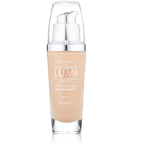 L'Oreal Paris True Match Lumi Healthy Luminous Makeup, Neutral, 1 fl; oz., List Price is $13.99, Now Only $5.04