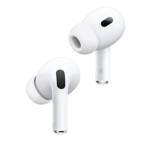 Apple AirPods Pro (2nd Generation) Wireless Earbuds with MagSafe Charging Case. Active Noise Cancelling, Personalized Spatial Audio, Customizable Fit, Bluetooth Headphones for iPhone, Now Only $239.99