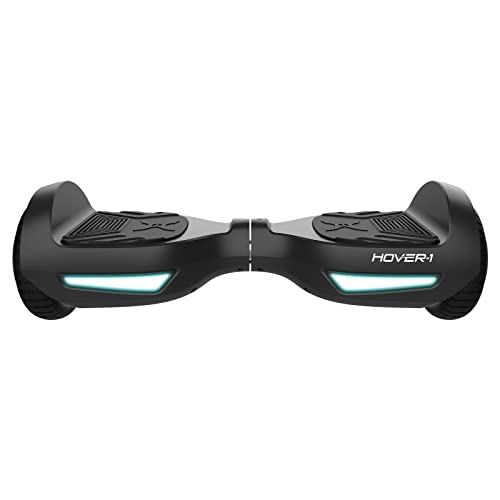Hover-1 Drive Electric Hoverboard | 7MPH Top Speed, 3 Mile Range, Long Lasting Lithium-Ion Battery, 6HR Full-Charge, Path Illuminating LED Lights, Black, List Price is $160.99, Now Only $99