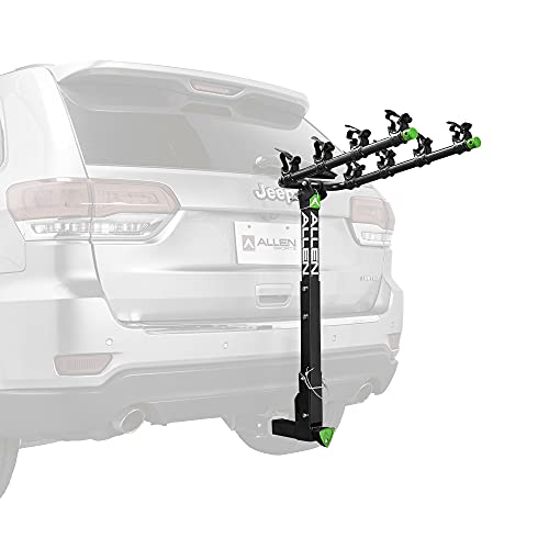 Allen Sports 4-Bike Hitch Racks for 2 in. Hitch, Model ZN542Q, Green/Black,  Now Only $75.31