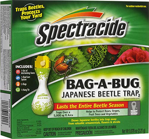 Spectracide HG-56901 Bag-A-Bug  甲虫捕获器套装 ，原价$4.94，现仅售$2.90