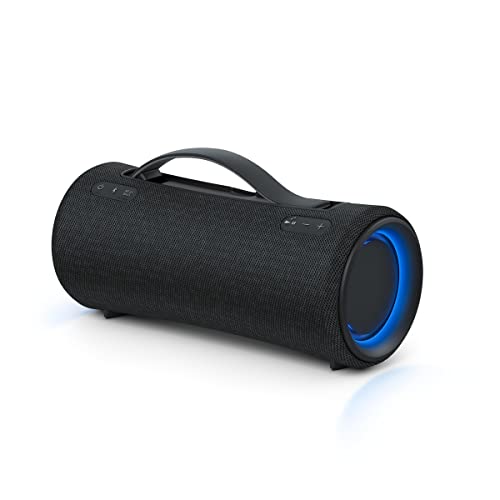 Sony SRS-XG300 X-Series Wireless Portable-Bluetooth Party-Speaker IP67 Waterproof and Dustproof with 25 Hour-Battery and Retractable Handle, Black- New, List Price is $349.99, Now Only $248