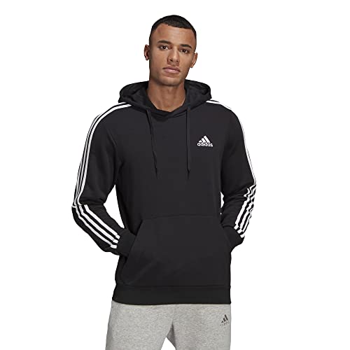 adidas Men's Essentials 3-Stripes French Terry Hoodie, List Price is $60, Now Only $19.78, You Save $40.22 (67%)