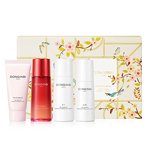 [Upgraded] DONGINBI Korean Red Ginseng Essential Care Set EX, Anti Aging Skin Care Routine Kit - Skin Moisturizing For All Skin Type only $67.19