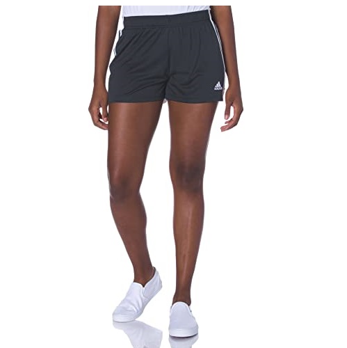 史低价！ adidas阿迪达斯 三条杠女士运动短裤，原价$25.00，现仅售$11.99