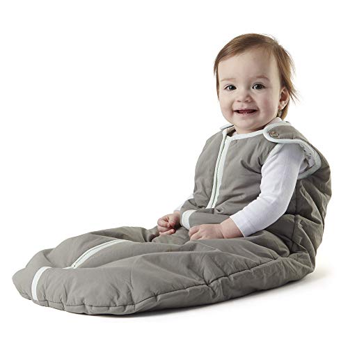 baby deedee Sleep Nest Warm Baby Sleeping Bag fits Newborns and Infants, Gray Lagoon, Medium (6-18 Month), Now Only $31.36