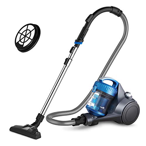 Eureka Whirlwind Bagless Canister Vacuum Cleaner, Lightweight Vac for Carpets and Hard Floors, w/Filter, Blue, Now Only $68.99