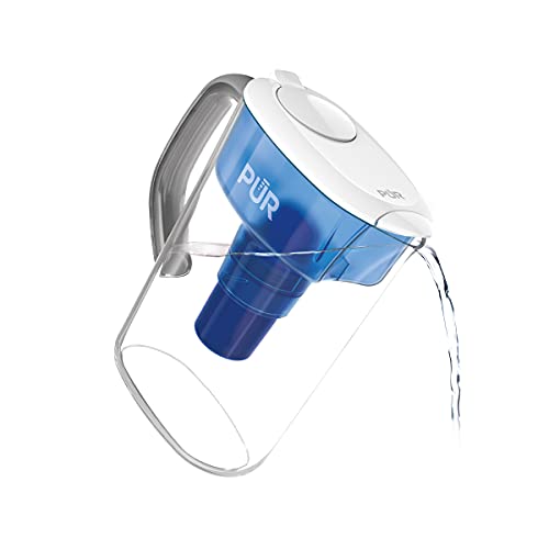 PUR Water Pitcher Filtration System, 7 Cup, Clear/Blue, Now Only $16.99