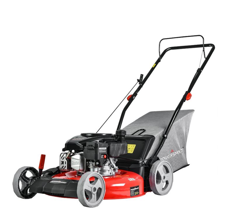 Power Smart 21-inch 3-in-1 Gas Powered Push Lawn Mower with 144CC Engine