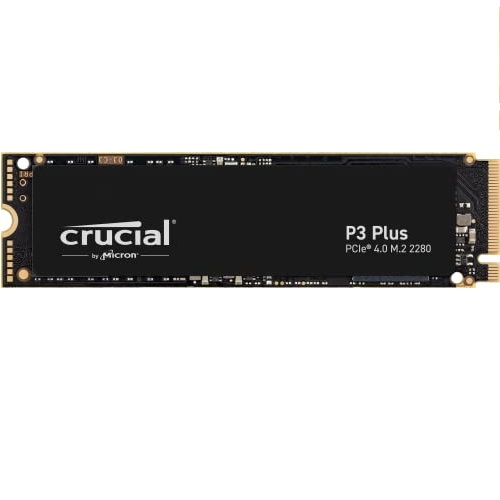 Crucial P3 Plus 2TB PCIe Gen4 3D NAND NVMe M.2 SSD, up to 5000MB/s - CT2000P3PSSD8, List Price is $189.99, Now Only $79.99
