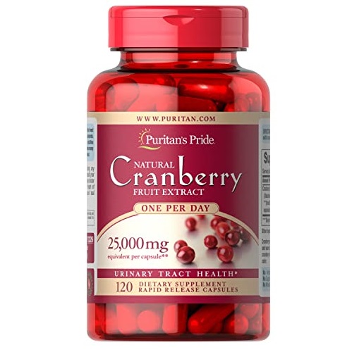 One A Day Cranberry Promotes Urinary Health by Cleansing The Urinary Tract, 120 ct by Puritan's Pride, List Price is $11.83, Now Only $9.1, You Save $2.73 (23%)