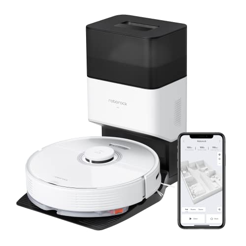 roborock Q7 Max+ Robot Vacuum and Mop with Auto-Empty Dock Pure, Hands-Free Cleaning for up to 7 Weeks, APP-Controlled Mopping, 4200Pa Suction Only $649.99