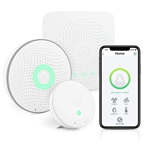Airthings 4200 House Kit, Radon, Mold Risk & Indoor Air Quality Monitoring System, Multi-Room, List Price is $299.99, Now Only $224.4, You Save $75.59 (25%)