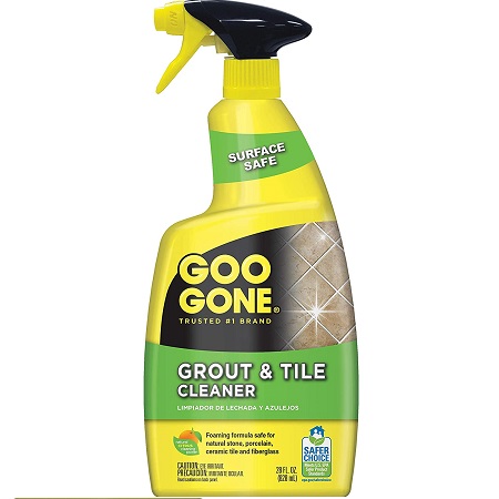 Goo Gone Grout & Tile Cleaner - 28 Ounce - Removes Tough Stains Dirt Caused By Mold Mildew Soap Scum and Hard Water Staining - Safe on Tile Ceramic Porcelain, Only $5.05