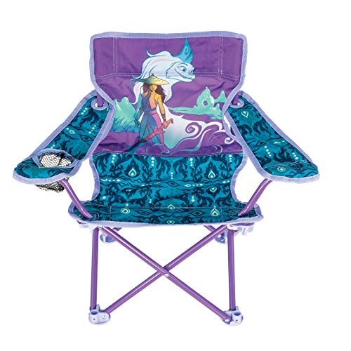 Disney Raya Camp Chair for Kids, Portable Camping Fold N Go Chair with Carry Bag, List Price is $16.99, Now Only $7.76, You Save $9.23 (54%)